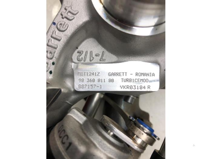 OPEL 1 generation (1998-2005) Turbocharger 9836081180 21458778