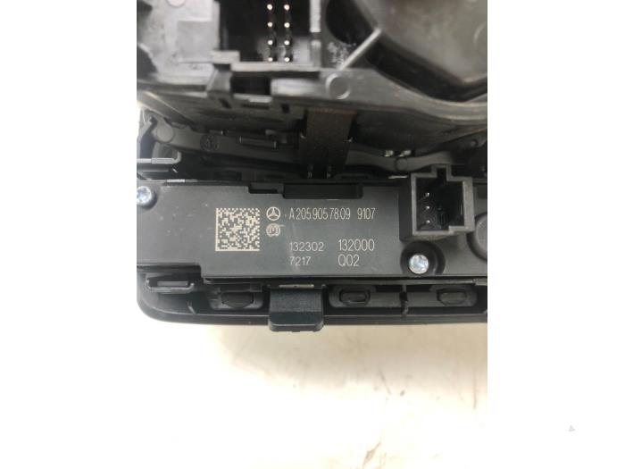 MERCEDES-BENZ GLC 253 (2015-2019) Headlight Switch Control Unit 2059051810 21600679