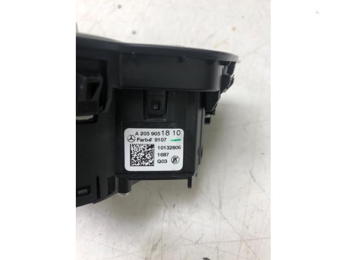 MERCEDES-BENZ GLC 253 (2015-2019) Headlight Switch Control Unit 2059051810 21600679