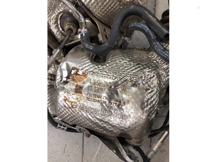 Roetfilter van een Mercedes-Benz GLC (X253) 2.9 400 d 24V 2021