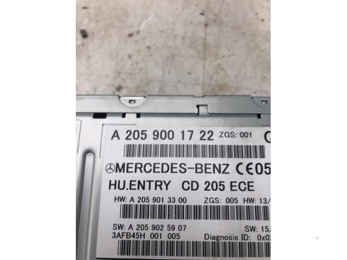 MERCEDES-BENZ C-Class W205/S205/C205 (2014-2023) Navigacijos valdymo blokas 2059001722 24415903