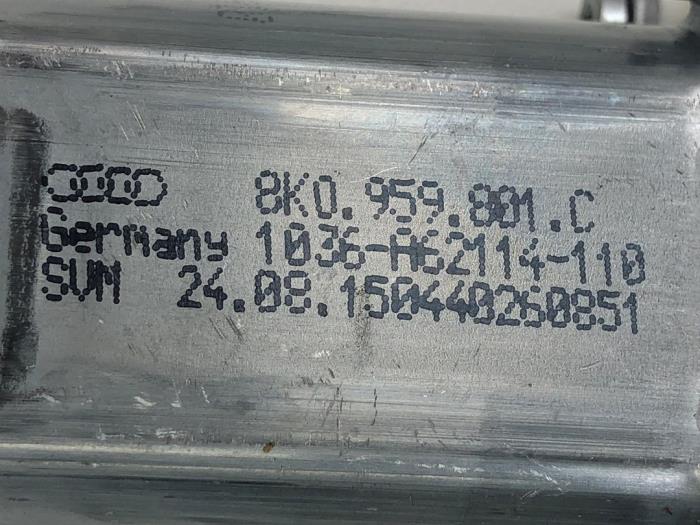 AUDI A1 8X (2010-2020) Motor de control geam ușă dreapta față 8K0959801C 24559671