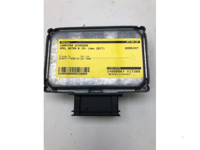 Gebruikte Computer Diversen Opel Astra K 1.6 CDTI 110 16V Prijs € 61,95 Margeregeling aangeboden door Wessel Parts & Service B.V.