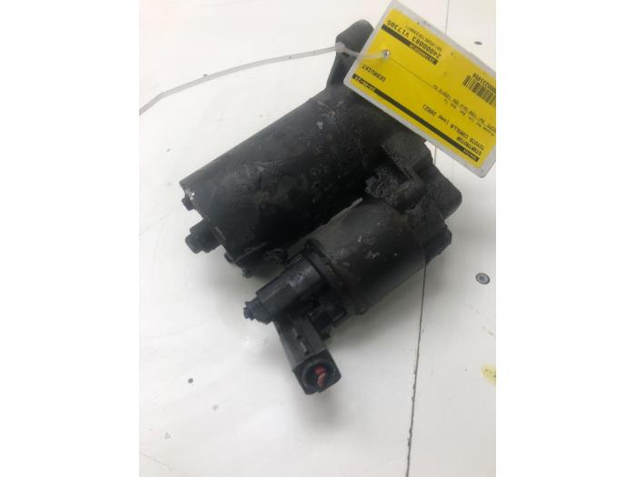 Gebruikte Startmotor Toyota Corolla (E12) 1.4 16V VVT-i Prijs € 40,95 Margeregeling aangeboden door Wessel Parts & Service B.V.