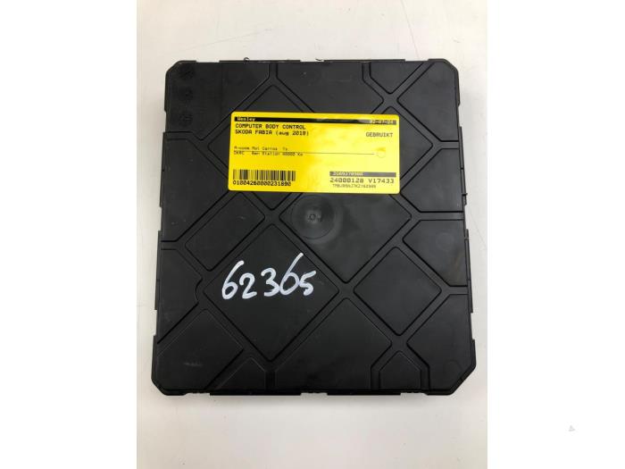 Gebruikte Computer Body Control Skoda Fabia III Combi (NJ5) 1.0 TSI 12V Prijs € 131,25 Margeregeling aangeboden door Wessel Parts & Service B.V.