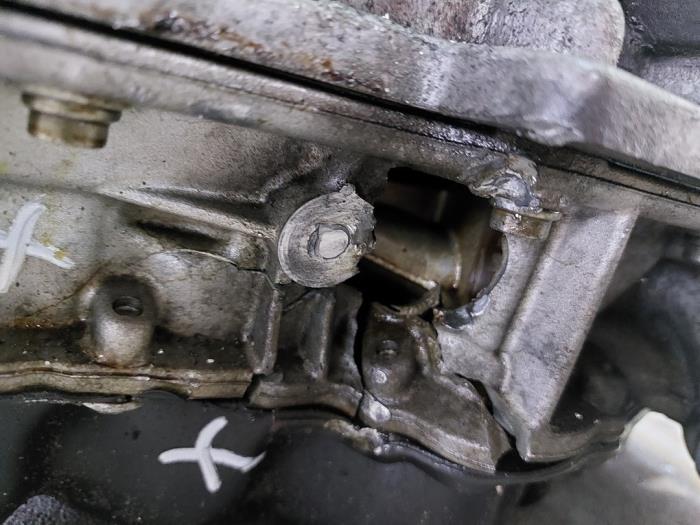 Motor van een Audi Q3 (8UB/8UG) 1.4 TFSI 16V 2017