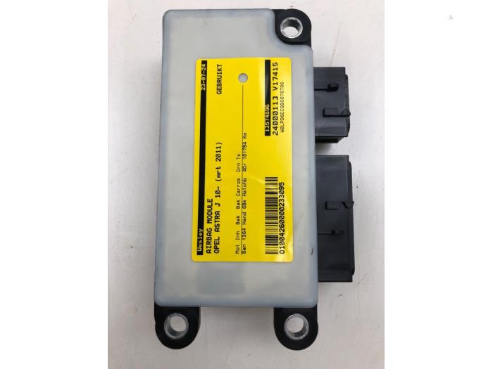 Gebruikte Airbag Module Opel Astra J (PC6/PD6/PE6/PF6) 1.4 Turbo 16V Prijs € 51,45 Margeregeling aangeboden door Wessel Parts & Service B.V.