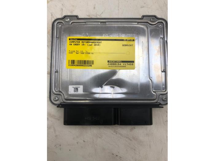 Gebruikte Computer Motormanagement Volkswagen Caddy Combi IV 1.4 TSI 16V Prijs € 366,45 Margeregeling aangeboden door Wessel Parts & Service B.V.