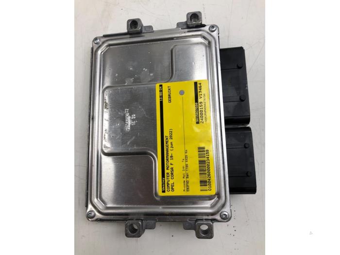 Gebruikte Computer Motormanagement Opel Corsa F (UB/UH/UP) 1.2 12V 75 Prijs € 131,25 Margeregeling aangeboden door Wessel Parts & Service B.V.