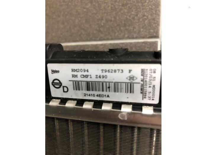 Gebruikte Radiateur Nissan Qashqai (J11) 1.2 DIG-T 16V Prijs € 82,95 Margeregeling aangeboden door Wessel Parts & Service B.V.