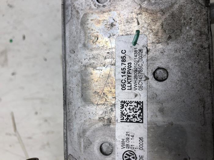 Intercooler van een Volkswagen Taigo 1.0 TSI 110 12V 2022