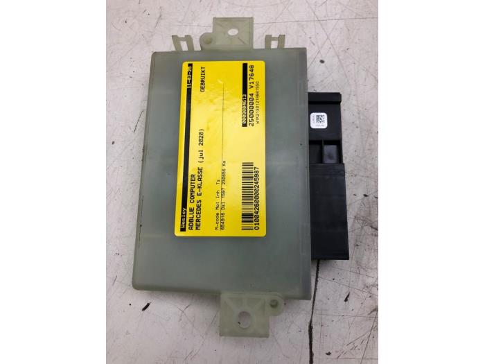 Gebruikte Adblue Computer Mercedes E (W213) E-200d 1.6 Turbo 16V Prijs € 61,95 Margeregeling aangeboden door Wessel Parts & Service B.V.