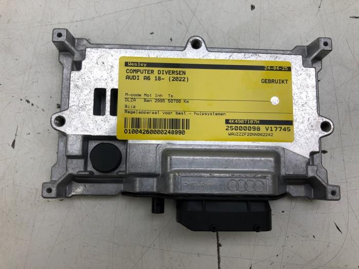 Gebruikte Computer Diversen Audi A6 Avant (C8) 3.0 V6 24V 55 TFSI Mild Hybrid Quattro Prijs € 418,95 Margeregeling aangeboden door Wessel Parts & Service B.V.