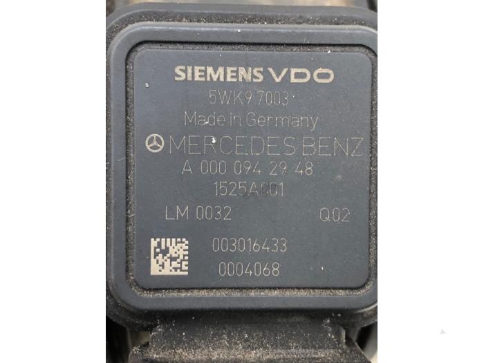 Gebruikte Luchtregelklep Mercedes B (W245) 2.0 B-200 CDI 16V Prijs € 30,45 Margeregeling aangeboden door Wessel Parts & Service B.V.
