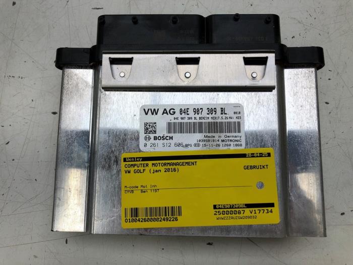 Gebruikte Computer Motormanagement Volkswagen Golf VII (AUA) 1.2 TSI 16V Prijs € 156,45 Margeregeling aangeboden door Wessel Parts & Service B.V.