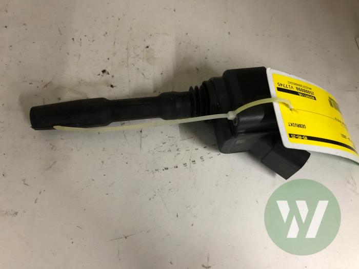 Gebruikte Bobine Audi A6 Avant (C8) 3.0 V6 24V 55 TFSI Mild Hybrid Quattro Prijs € 26,25 Margeregeling aangeboden door Wessel Parts & Service B.V.