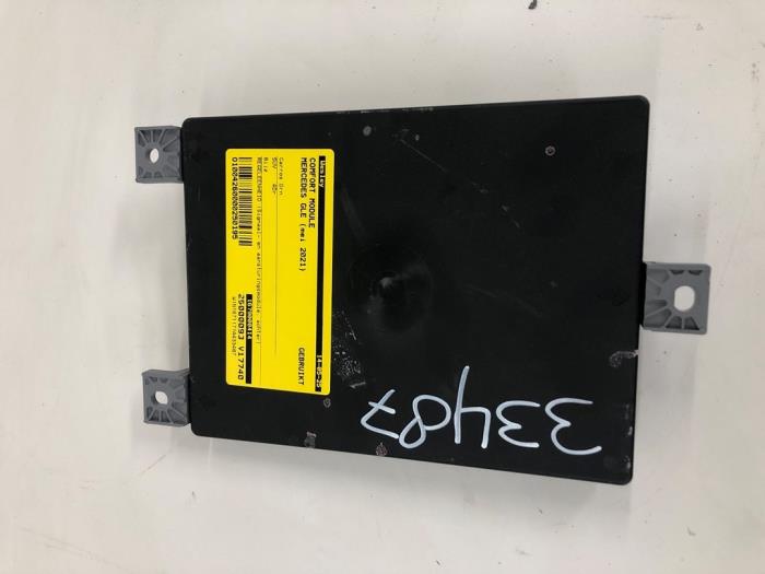 Gebruikte Sam module Mercedes GLE (V167) 350de 2.0 Turbo 16V 4-Matic Prijs € 156,45 Margeregeling aangeboden door Wessel Parts & Service B.V.