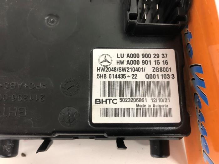 Computer Koeling van een Mercedes-Benz EQC (N293) 400 4-Matic 2021