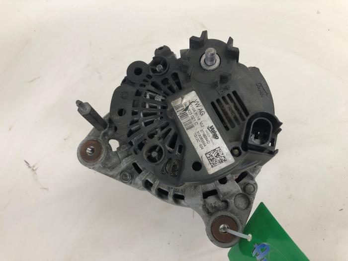 Gebruikte Dynamo Volkswagen Polo VI (AW1) 1.6 TDI 16V 80 Prijs € 93,45 Margeregeling aangeboden door Wessel Parts & Service B.V.