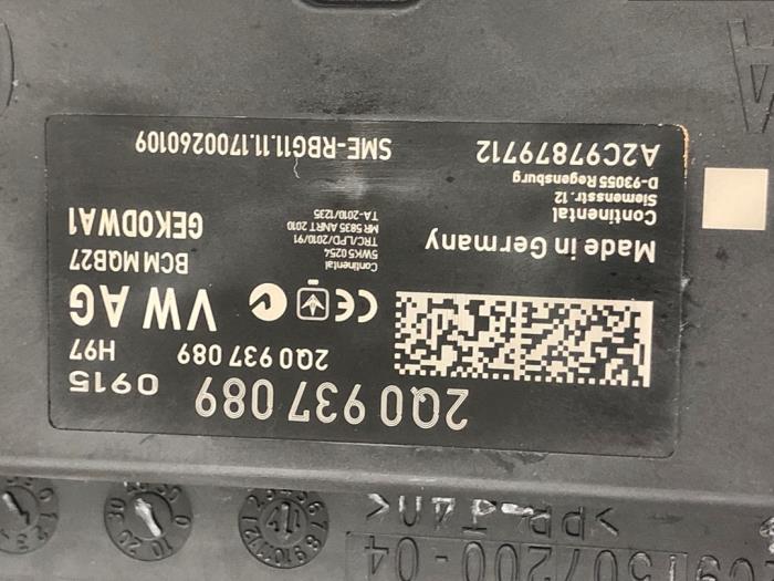 Begagnade Module Bodycontrol Volkswagen Polo VI (AW1) 1.0 TSI 12V Pris € 61,95 Marginaltabell erbjuds av Wessel Parts & Service B.V.