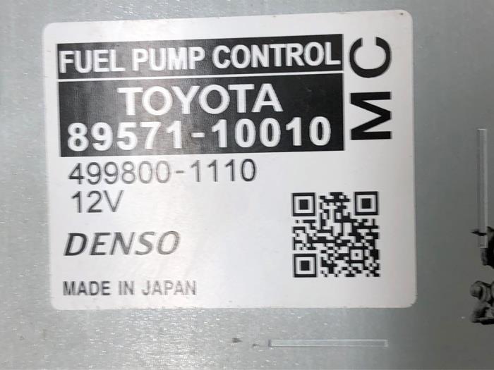 Gebruikte Brandstofpomp module Toyota Yaris Cross (PB1/PJ1) 1.5 12V Hybrid 115 Prijs € 82,95 Margeregeling aangeboden door Wessel Parts & Service B.V.