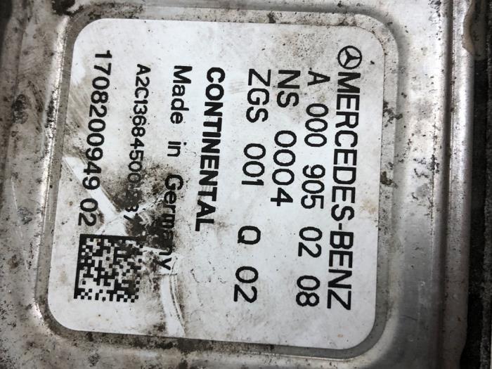Nox sensor van een Mercedes-Benz GLC Coupe (C253) 3.0 350d V6 24V 4-Matic 2017