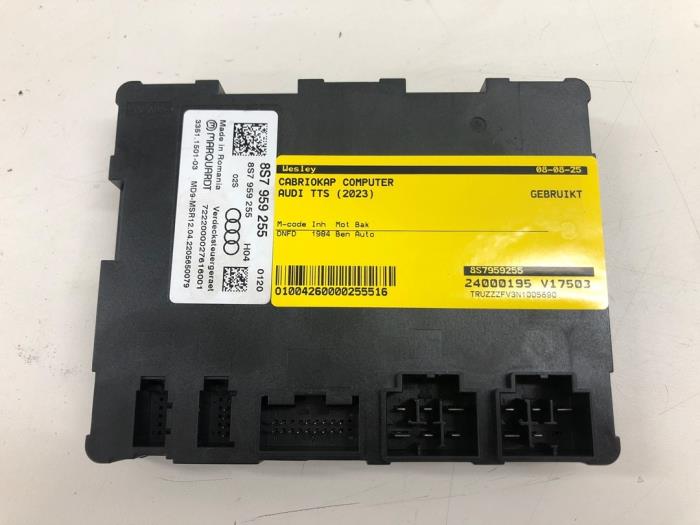 Gebruikte Cabriokap computer Audi TTS (FV3/FVP) Prijs € 236,25 Margeregeling aangeboden door Wessel Parts & Service B.V.