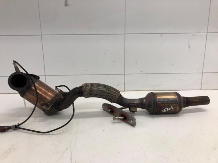 Katalysator van een Volkswagen Polo VI (AW1) 1.0 TSI 12V 2022