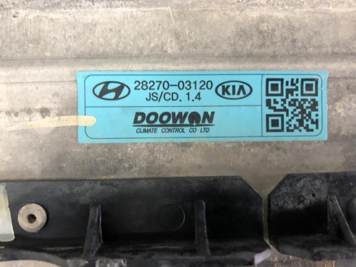 Intercooler van een Kia Ceed (CDB5/CDBB) 1.4 T-GDI 16V 2019