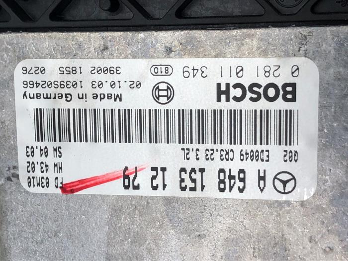 Gebruikte Computer Motormanagement Mercedes E (W211) 3.2 E-320 CDI 24V Prijs € 103,95 Margeregeling aangeboden door Wessel Parts & Service B.V.