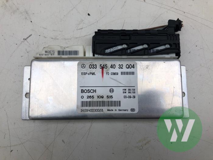 Gebruikte Esp computer Mercedes E (W211) 3.2 E-320 CDI 24V Prijs € 51,45 Margeregeling aangeboden door Wessel Parts & Service B.V.