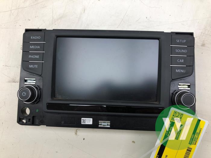 Gebruikte Display Interieur Volkswagen Golf Sportsvan (AUVS) 1.4 TSI 16V Prijs € 93,45 Margeregeling aangeboden door Wessel Parts & Service B.V.