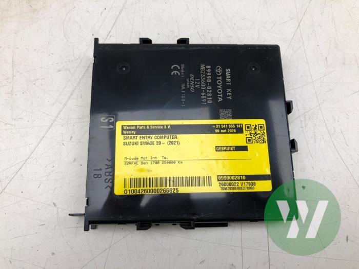 Gebruikte Smart entry computer Suzuki Swace 1.8 16V Hybrid Prijs € 156,45 Margeregeling aangeboden door Wessel Parts & Service B.V.