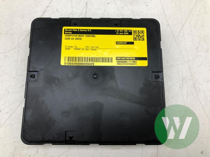 Gebruikte Computer Body Control Audi A4 Avant (B9) 2.0 40 TFSI Mild hybrid 16V Prijs € 103,95 Margeregeling aangeboden door Wessel Parts & Service B.V.