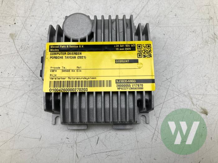 Gebruikte Computer Diversen Porsche Taycan (Y1A) 4S Performance Prijs € 261,45 Margeregeling aangeboden door Wessel Parts & Service B.V.