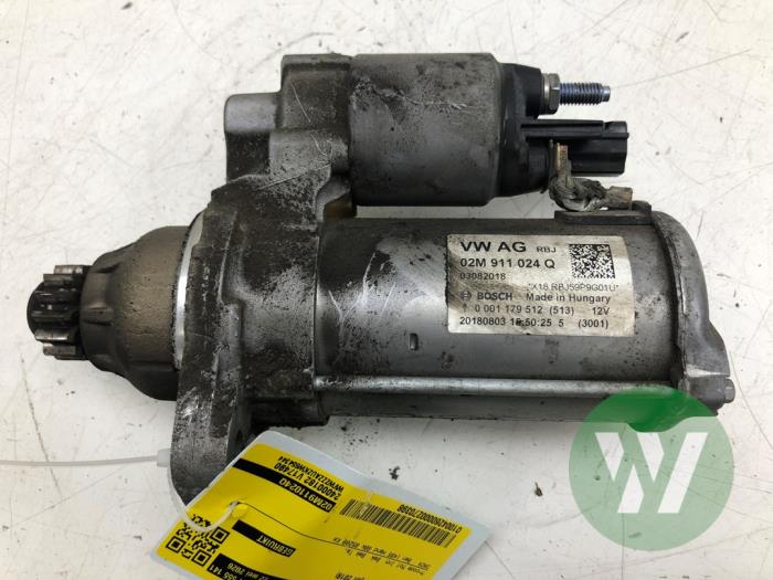 Gebruikte Startmotor Volkswagen Golf Sportsvan (AUVS) 1.5 TSI Evo BlueMotion 16V Prijs € 40,95 Margeregeling aangeboden door Wessel Parts & Service B.V.