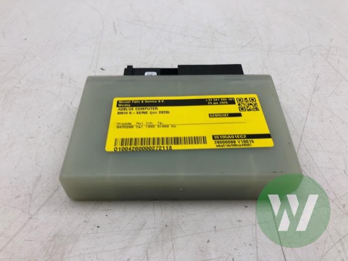 Gebruikte Computer Adblue BMW 5 serie Touring (G31) 520d xDrive 2.0 TwinPower Turbo 16V Prijs € 131,25 Margeregeling aangeboden door Wessel Parts & Service B.V.