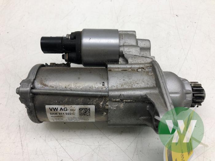 Startmotor Skoda Fabia IV (PJ3), 2021 1.0 TSI 12V, Hatchback, 4Dr, Benzine, 999cc, 85kW (116pk), RWD, DUSA, 2024-01 (Gebruikt)