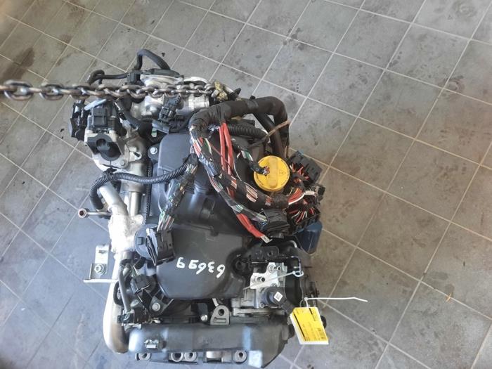 Motor van een Renault Clio IV (5R) 1.5 dCi 75 FAP 2016