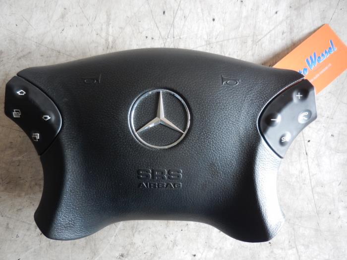 MERCEDES-BENZ C-Class W203/S203/CL203 (2000-2008) Coussin gonflable au volant 2034601198 14648291