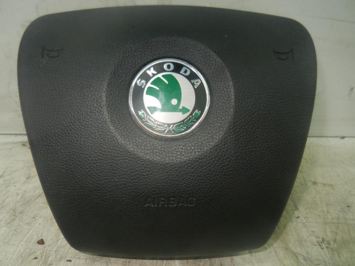 SKODA Fabia 5J (2007-2014) Steering Wheel Airbag 5J0880201D 14601863