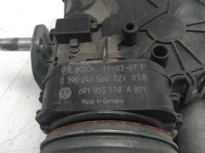 VOLKSWAGEN Polo 5 generation (2009-2017) Motor mechanizmu stierača predného čelného skla 03C141025J 17227225