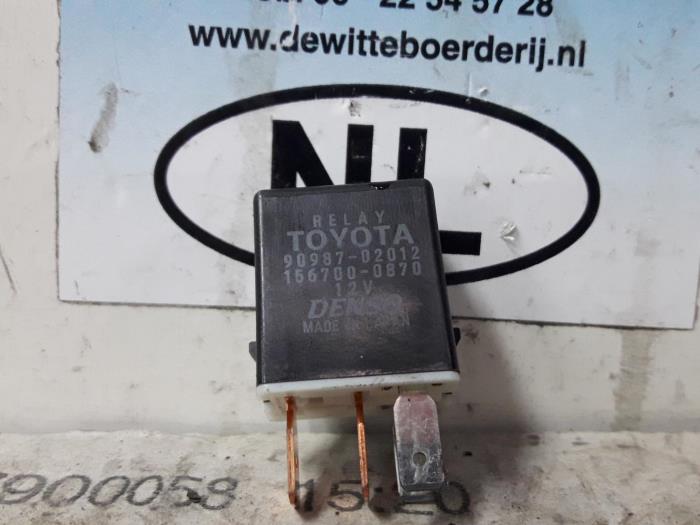Gebruikte Relais Toyota RAV4 (A2) 2.0 16V VVT-i 4x4 Prijs € 15,00 Margeregeling aangeboden door De Witte Boerderij AutoMotive
