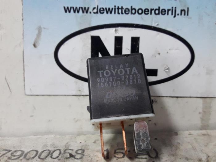 Gebruikte Relais Toyota RAV4 (A2) 2.0 16V VVT-i 4x4 Prijs € 15,00 Margeregeling aangeboden door De Witte Boerderij AutoMotive