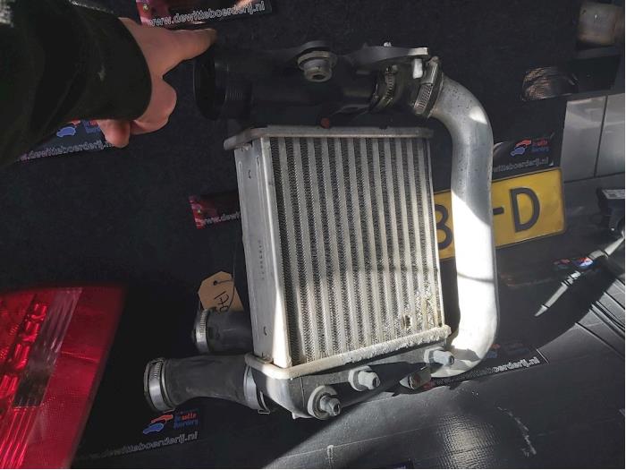 Intercooler van een Audi A6 2007