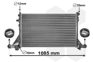 Nieuwe Radiateur Nissan NV400 Prijs € 84,45 Inclusief btw aangeboden door De Witte Boerderij AutoMotive
