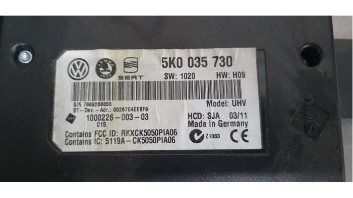 Gebruikte Bluetooth module Seat Ibiza IV (6J5) 1.2 TDI Ecomotive Prijs € 125,00 Margeregeling aangeboden door De Witte Boerderij AutoMotive