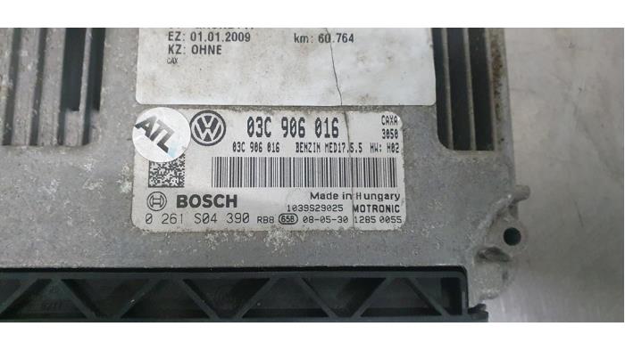 Computer Motormanagement van een Volkswagen Golf VI (5K1) 1.4 TSI 122 16V 2009