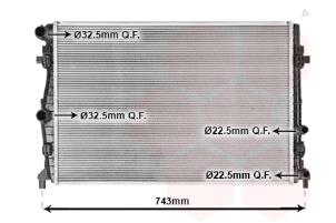 Nieuwe Radiateur Seat Ibiza V (KJB) 1.0 TSI 12V Prijs € 83,64 Inclusief btw aangeboden door De Witte Boerderij AutoMotive