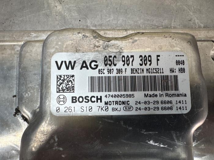 Gebruikte Computer Motormanagement Volkswagen Polo VI (AW1) 1.0 TSI 12V Prijs € 115,00 Margeregeling aangeboden door De Witte Boerderij AutoMotive